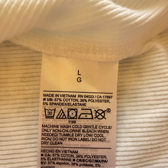 Old Navy | First-Layer Rib Knit Tank Tops, White and Maroon - Picture 5 of 11